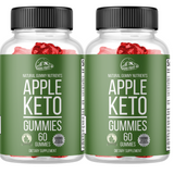 Apple Keto Dietary Supplement 2 Bottles 120 Gummies