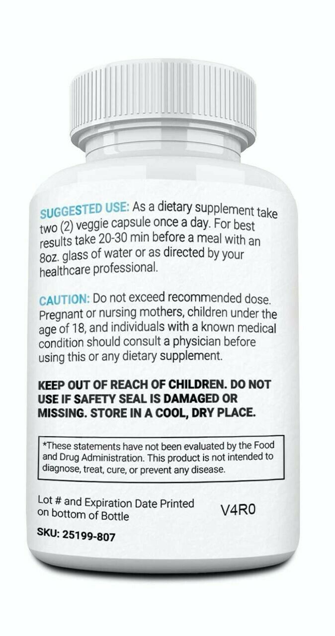 2 Bottles VisiClear Pro Advanced Eye Health Formula 60 Capsules x 2