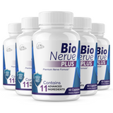 Bio Nerve Plus Premium Nerve Formula - 5 Bottles 300 Capsules