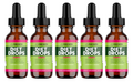 Diet Drops 200 MG Dietary Supplement  1 FL. OZ 5 Bottles