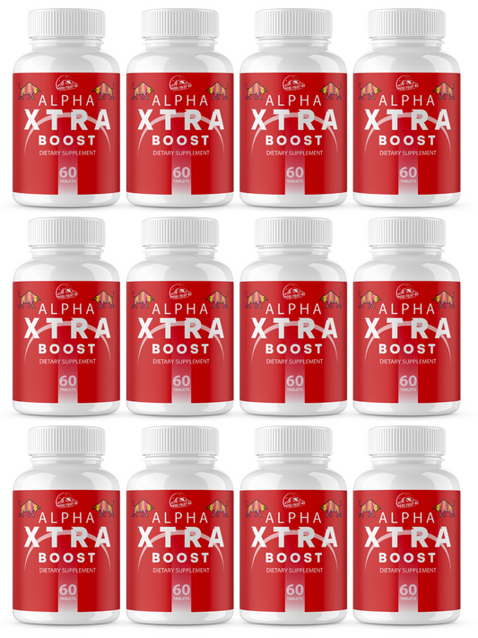 Alpha Xtra Boost Dietary Supplement for Energy, Stamina & Vitality 720 Tablets