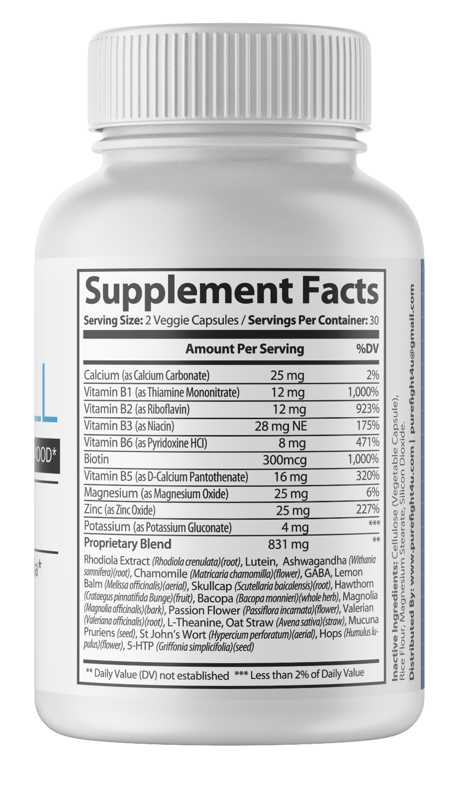 Joy-Full Anti-Stress Formula 10 Bottles 600 Capsules