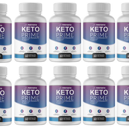 Keto Prime - Advanced Metabolic Support 10 Bottles 600 Capsules