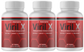 Viril X Dietary Supplement, Natural Male Enhancement, 3 Bottles 60 Tablets