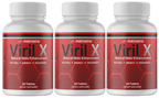 Viril X Dietary Supplement, Natural Male Enhancement, 3 Bottles 60 Tablets