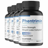 Official Phentrimin Extra Strength - 4 Bottles, 240 Capsules