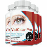 4 Bottles VisiClear Pro Advanced Eye Health Formula 60 Capsules x 4