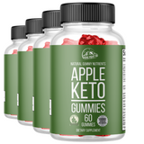 Apple Keto Dietary Supplement 4 Bottles 240 Gummies