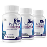 Bio Nerve Plus Premium Nerve Formula - 3 Bottles 180 Capsules