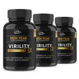 Virility T3X Maximum Strength for Men 3 Bottles 270 Capsules