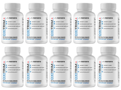 OXITRIM+ Dietary Supplement 10 Bottles 600 Capsules