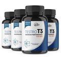 Testro T3 Pills Maximum Performance for Men - 4 Bottles 360 Capsules