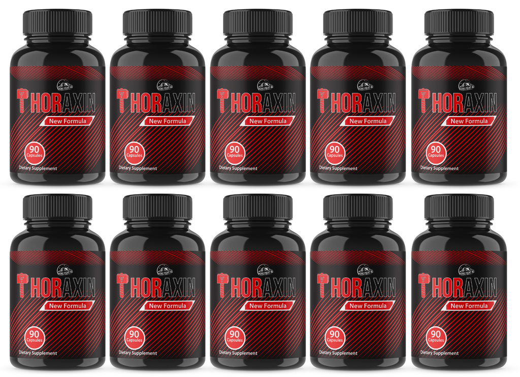 Thoraxin Dietary Supplement 10 Bottles 900 Capsules