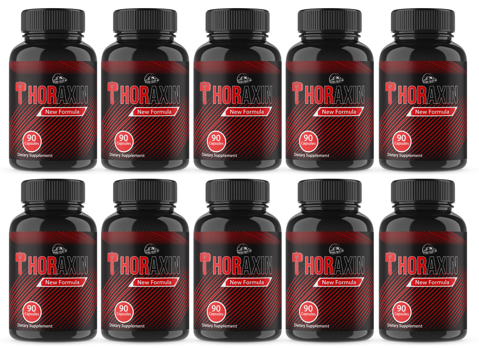 Thoraxin Dietary Supplement 10 Bottles 900 Capsules