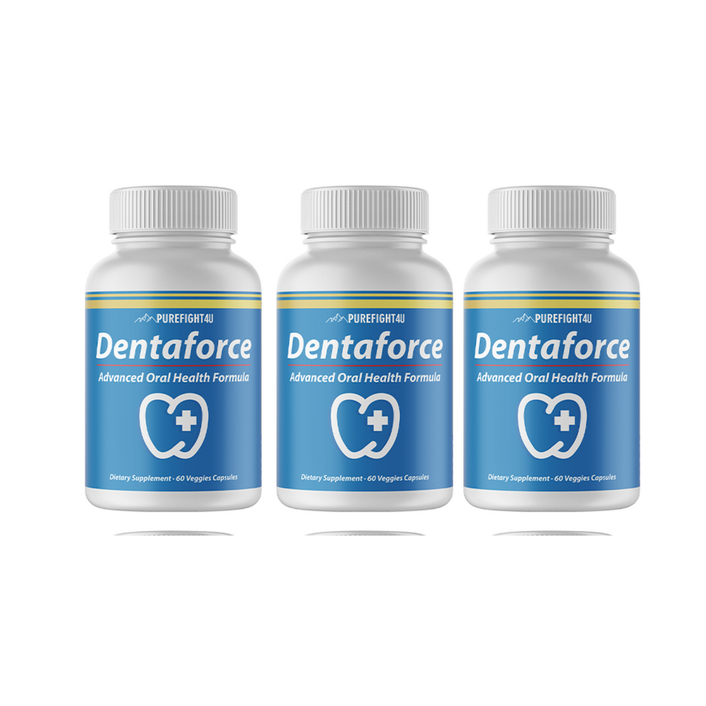 DentaForce Teeth & Gum Supplement - 3 Bottles 720 Capsules