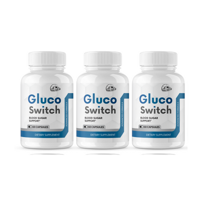 Gluco Switch Blood Sugar Support 12 Bottles 720 Capsules