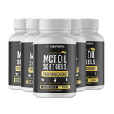 MCT Oil 200 MG 5 Bottles - 300 SoftGels