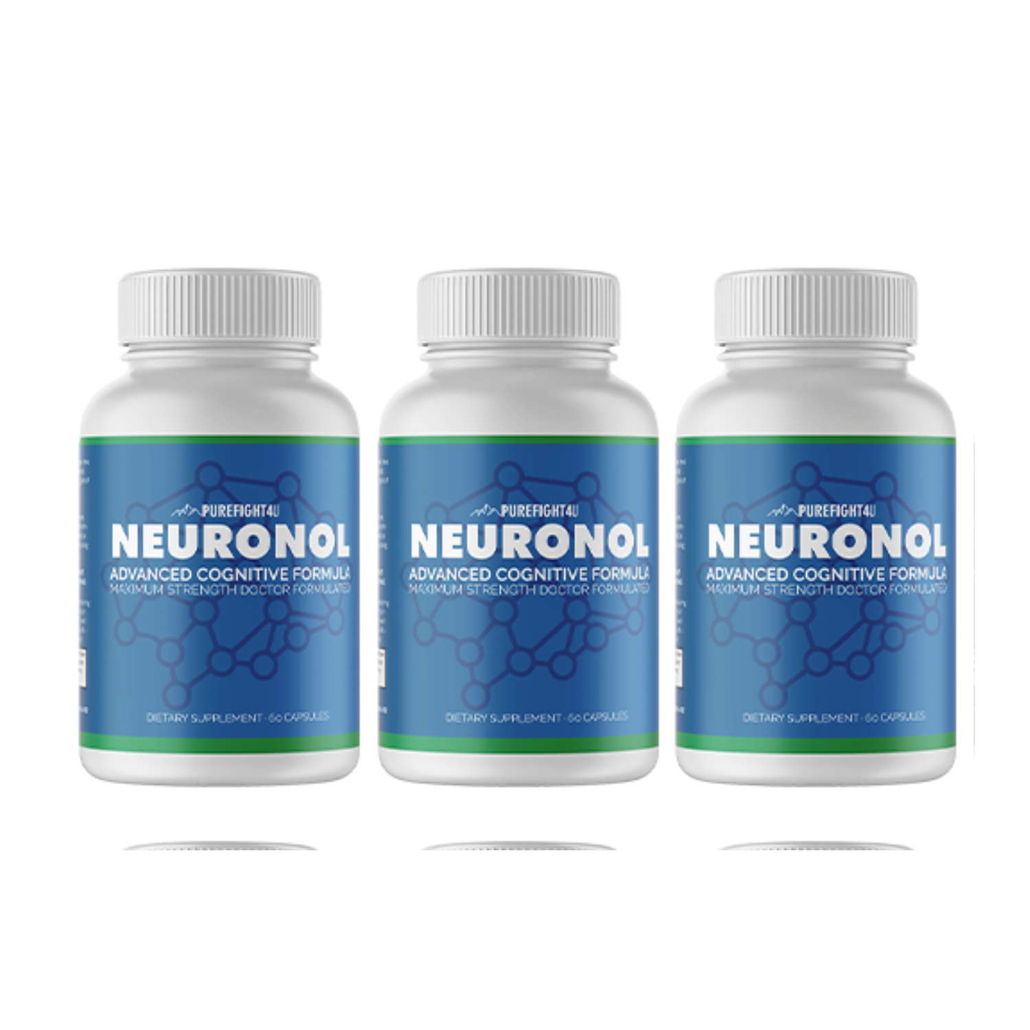 Neuronol Advanced Cognitive Formula 2 Bottles 120 Capsules