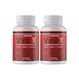 Viril X Dietary Supplement, Natural Male Enhancement, 4 Bottles 240 Tablets