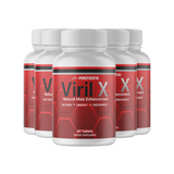 Viril X Dietary Supplement, Natural Male Enhancement, 5 Bottles 300 Tablets