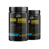 BCAA Shock Powder Fruit Punch Flavor 292 Grams - 2 Bottles