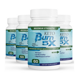 Keto Burn 5x Pills Advanced Weight  Management Support - 4 Bottles 240 Capsules