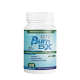 Keto Burn 5x Pills Advanced Weight  Management Support - 60 Capsules